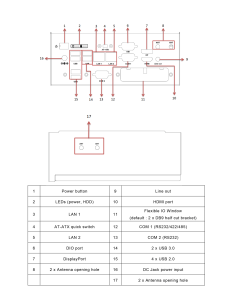Российский промышленный встраиваемый компьютер FRONT Compact 510.101, на базе процессора Intel Core i5-8500T / RAM 8 Гб DDR4 / SSD 128 Гб / LAN 2 x 10