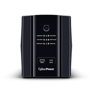 Источник бесперебойного питания ИБП Line-Interactive CyberPower UT1500EIG 1500VA/900W USB/RJ11/45/USB charger A/C