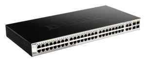 Коммутатор Управляемый L2 коммутатор, 48х1000Base-T, 4хCombo 1000Base-T/SFP, упрощенный интерфейс CLI
