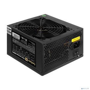 Exegate EX260643RUS Блок питания 600W Exegate 600PPE, ATX, black, APFC, 12cm, 24p+(4+4)p, PCI-E, 5*SATA, 3*IDE, FDD