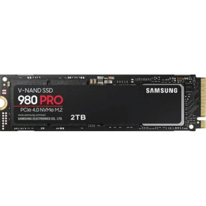 SSD Samsung накопитель 980 PRO MZ-V8P2T0B/AM 2ТБ, M.2 2280, PCIe 4.0 x4, NVMe, M.2, rtl