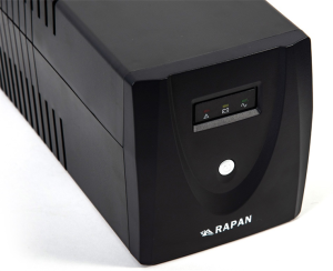 Источник бесперебойного питания (737) Бастион RAPAN-UPS 1000ВА/600Вт/line-interactive/170 - 270 В/АКБ 7Ачx2/2xC13 2xSchuko/1,5 л.г.