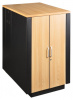 Шкаф коммутационный Lanmaster Soundproof (LAN-DC-CBSP-18U-WD) 18U 750x1130мм пер.дв. с шумоизол. без задн.дв. 2 бок.пан. 1000кг с вентилятором