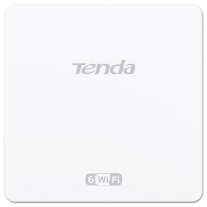 Точка доступа Wi-Fi Tenda Tenda W15-Pro Настенная гигабитная точка доступа AX3000 , 2,4/5 ГГц, до 2976 Мбит/с, PoE, 1x1 Гбит/с+