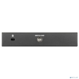 D-Link DGS-1100-05PDV2/A1A Настраиваемый L2 коммутатор с 5 портами 10/100/1000Base-T (2 порта PoE, 1 порт для питания коммутатора по PoE). (Питание ос