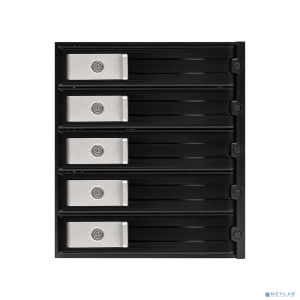 Exegate EX289284RUS Корзина для HDD HS535-12G (универсальная, на 5*3,5" SATA3/12G SAS HDD,занимает 3*5,25" отс)