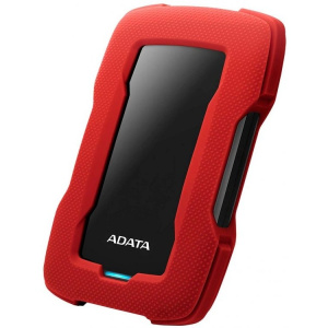 Жесткий диск A-DATA Portable HDD 2Tb HD330 AHD330-2TU31-CRD {USB 3.1, 2.5", Red} Противоударный