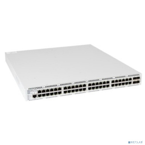ELTEX MES2300-48P Ethernet-коммутатор 48 портов 10/100/1000BASE-T (RJ-45) PoE/PoE+, 4 порта 10GBASE-R (SFP+)/1000BASE-X (SFP), L3, 2 слота для модулей