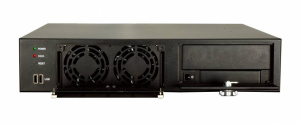Промышленный компьютерный корпус RACK-220GB-NNS-SH-SEA, монтаж в 19” стойку, 2U, 6-слот., Full-size PICMG 1.0, 1 x 5.25, 1 х 3.5, 1 х внутренний 3,5