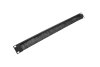 Органайзер Горизонтальный кабельный органайзер со щёткой, 19" 1U
