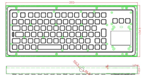 K-TEK-M380TP-FN-DT-BL-US/RU-USB