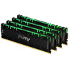 Kingston DRAM 128GB 3600MHz DDR4 CL16 DIMM (Kit of 4) FURY Renegade RGB EAN: 740617322675
