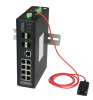Промышленный PoE коммутатор Gigabit Ethernet OSNOVO SW-80804/ILS(port 90W,720W) Промышленный управляемый (L2+) Ultra PoE коммутатор Gigabit Ethernet н