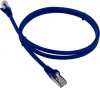 Патч-корд Lanmaster LAN-PC45/S6-2.0-BL FTP RJ-45 вил.-вилка RJ-45 кат.6 2м синий LSZH