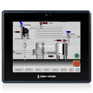 Российский промышленный панельный компьютер FRONT Station 230.200, на базе процессора Intel Celeron J1900 / Дисплей 10.4", резистивный сенсорный экра