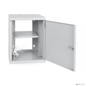 Cabeus WSC-8Um Шкаф телекоммуникационный настенный 10" 8U 326x300x405mm (ШхГхВ) дверь металл