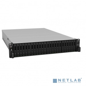 Synology FS6400 Сетевое хранилище 24x2.5" SAS/SATA, Intel Xeon Silver 4110/8x2.1GHz, 32GB DDR4, 2x1 Гбит/с, 2x10 Гбит/с
