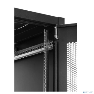 ЦМО Шкаф телекоммуникационный напольный ЭКОНОМ 42U (800x1000) дверь перфорированная 2 шт., цвет черный (ШТК-Э-42.8.10-44АА-9005)