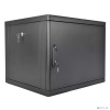 ЦМО Шкаф телекоммуникационный настенный разборный 9U (600 x 650) съемные стенки, дверь металл, цвет черный (ШРН-М-9.650.1-9005)
