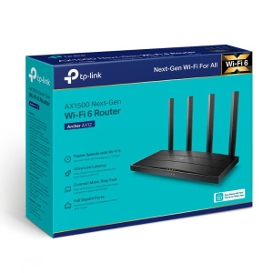 Маршрутизатор TP-LINK Archer AX12 Двухдиапазонный роутер Wi-Fi 6 AX1500