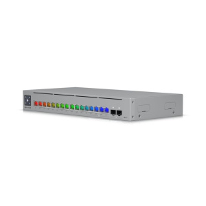 Коммутатор Ubiquiti BadPack UniFi Switch Pro Max 16 PoE PoE-коммутатор в стойку, 4х 2.5G RJ45, 12х 1G RJ45, 2х 10G SFP+, раздача 180 Вт bp