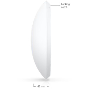 Точка доступа Wi-Fi Ubiquiti UniFi 7 AP Long Range 2,4+5 ГГц, Wi-Fi 7, 3х3 MU-MIMO, 802.3af, 1х 2,5G RJ45
