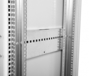 Шкаф коммутационный ЦМО (ШТК-М-33.6.8-44АА) напольный 33U 600x800мм пер.дв.перфор. задн.дв.перфор. 2 бок.пан. направл.под закл.гайки 890кг серый 655мм
