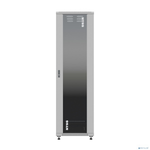 NTSS Шкаф напольный универсальный серверный NTSS R 42U 600х1000мм, 4 профиля 19, двери стекло и сплошная металл, боковые стенки съемные, регулируемые