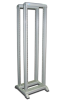 Стойка двухрамная 42U, 600x600, серая