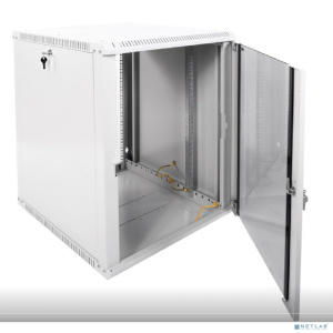 ЦМО Шкаф телекоммуникационный настенный разборный 15U (600х650) дверь стекло (ШРН-Э-15.650) (1 коробка)