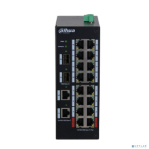 DAHUA DH-HS3220-16GT-190 20-портовый гигабитный неуправляемый коммутатор с PoE, промышленное исполнение , 16xRJ45 1Gb, 2xRJ45 1Gb, 2xSFP 1Gb, суммарно DAHUA DH-HS3220-16GT-190 20-портовый гигабитный неуправляемый коммутатор с PoE, промышленное исполнение , 16xRJ45 1Gb, 2xRJ45 1Gb, 2xSFP 1Gb, суммарно