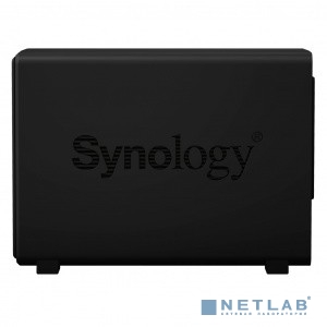 Synology DS218Play Сетевое хранилище 2xHDD Hot Plug, SATA(3,5''), DC1,4GhzCPU/1Gb/RAID0,1/ 2xUSB3.0/1GigEth/iSCSI/2xIPcam(upto15)/1xPS
