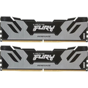 Память оперативная/ Kingston 96GB 6000MT/s DDR5 CL32 DIMM (Kit of 2) FURY Renegade Silver XMP