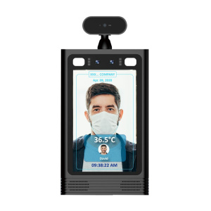 Терминал контроля доступа с биометрической идентификацией и термометрией ITC080, предназначен для проходных с малым потоком людей или для офисных поме