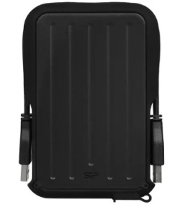 Жесткий диск SILICON POWER Portable HDD 2TB Armor A66 USB 3.0 SP020TBPHD66SS3K 2.5" черный