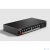 DAHUA DH-SF1008LP 8-портовый неуправляемый коммутатор с РоЕ, 4xRJ45 100Mb PoE, 4xRJ45 100Mb, суммарно 60Вт, коммутация 1.8 Гбит/с, MAC-таблица 2K, мет