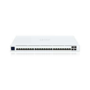 Коммутатор Ubiquiti UISP Switch Pro PoE-коммутатор, 24х 1G RJ45, 4х 10G SFP+, раздача 220 Вт