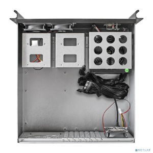 Exegate EX300022RUS Серверный корпус ExeGate Pro 3U450-08 <RM 19", высота 3U, глубина 450, БП 1100PAS, USB>