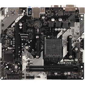 Asrock A320M-DVS R4.0 RTL {Socket AM4, AMD A320, DDR4, 1xPCI-E x16, 1xPCI-E x1}