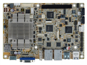 Одноплатный компьютер NANO-BT-i1-N28071, форм-фактор EPIC, Intel Celeron N2807 (1.58Ггц), до 8Гб DDR3 - 1066/1333, VGA/HDMI/LVDS, 2x GbE LAN, 4x COM,