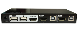 Переключатель ORIGO 2-портовый KVM-переключатель с портами HDMI и USB