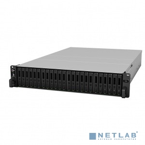 Synology FS6400 Сетевое хранилище 24x2.5" SAS/SATA, Intel Xeon Silver 4110/8x2.1GHz, 32GB DDR4, 2x1 Гбит/с, 2x10 Гбит/с
