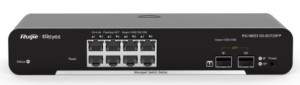 Коммутатор Ruijie Reyee 8-Port Gigabit L2 Managed Switch, 8 Gigabit RJ45 Ports,2 SFP Slots, Desktop Steel Case