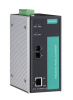 Медиаконвертер Ethernet 10/100BaseT(X) в 100BaseFX (одномодовое оптоволокно, разъемы SC) в металлическом корпусе, питание 24/48 В пост.