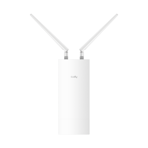 Точка доступа CUDY Точка доступа/ AC1200 WiFi Outdoor Access Point, Repeater, 867Mbps at 5GHz + 300Mbps at 2.4GHz, 1 x 100Mbps RJ45, 2 Detachable Antennas, 24V passive