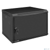Exegate EX298617RUS Шкаф телекоммуникационный 19" настенный 6U ExeGate EC-WM-6U.450.M.BLACK (19”, 6U, 600x450x370mm (ШхГхВ), передняя дверь металл, съ