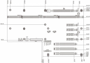 Кросс-плата PE-9S, PICMG 1.3, 9 слотовая, слоты расширения: 1xPICMG, 1xPCI-E x16, 4xPCI-E x1, 3xPCI
