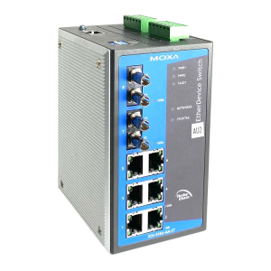 Управляемый коммутатор 6 x 10/100BaseTX, 2 x 100BaseFX (многомодовое оптоволокно), разъем ST<br><br><b>Причина уценки: </b>Коммутатор полностью рабочи