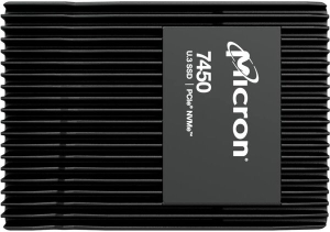 Твердотельный накопитель Micron 7450 PRO 15.36TB NVMe U.3 (15mm) PCIe NVMe Gen4 1x4 (v1.4) R6800/W5600MB/s 3D TLC MTTF 2М 1M/250K IOPS 28000TBW SSD En