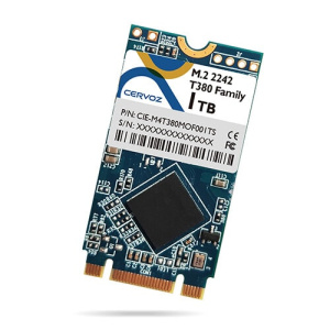 Модуль памяти CIE-M4T380MMF128GW, 128 Гб, WT, DOM-M.2 2242-SATA-256GB, промышленныйl M.2 2242 модуль, серия T380, -40....+85°C